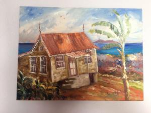Painting in room