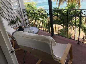 Upstairs suite balcony